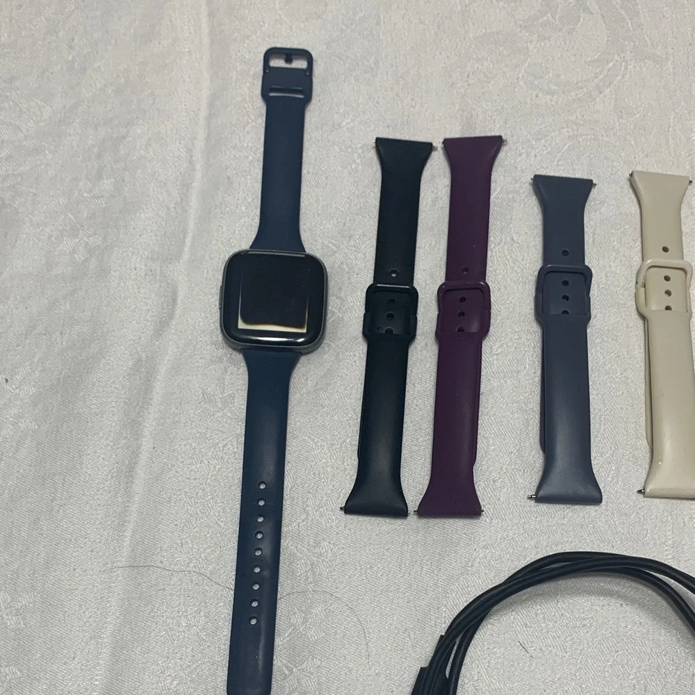 9 Fitbit Wristbands and Charger Set - Multi-Color (Device not included)